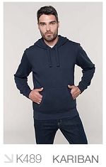 Kariban K489 Luxe Hooded Sweatshirt LSF
