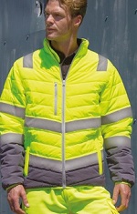 Result R325M Men's Soft Padded Safety Jacket