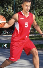 Panzeri Dunk (H) Basketshorts
