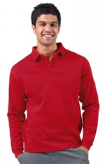 Russell R012M Polo Neck Worksweat
